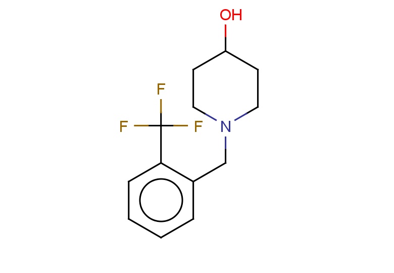 1-{[2-(trifluoromethyl)phenyl]methyl}piperidin-4-ol