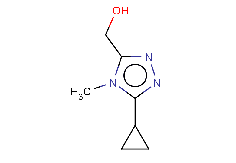 (5-cyclopropyl-4-methyl-4H-1,2,4-triazol-3-yl)methanol