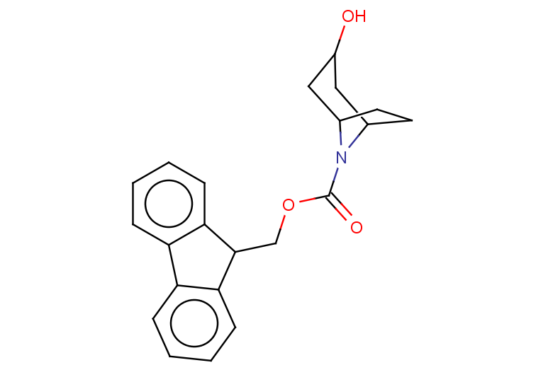9H-fluoren-9-ylmethyl 3-hydroxy-8-azabicyclo[3.2.1]octane-8-carboxylate