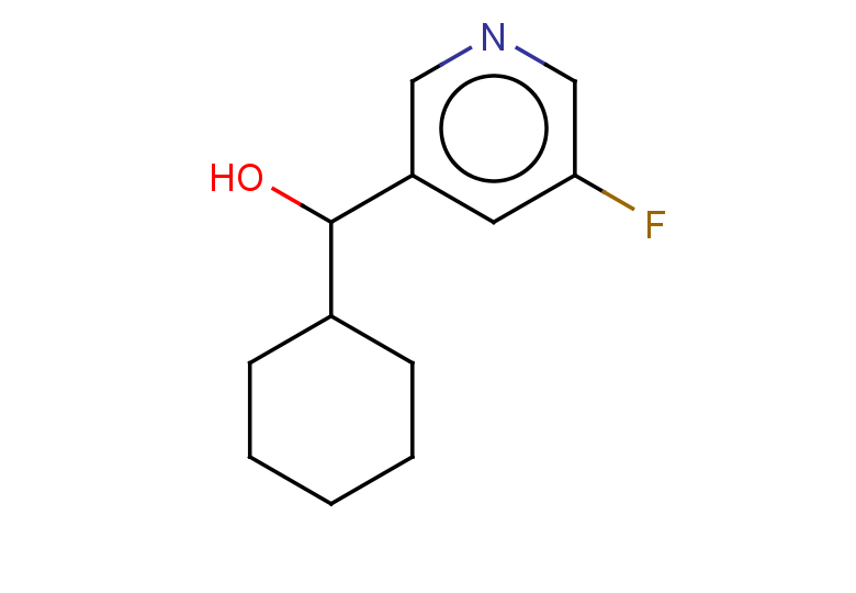 cyclohexyl(5-fluoropyridin-3-yl)methanol