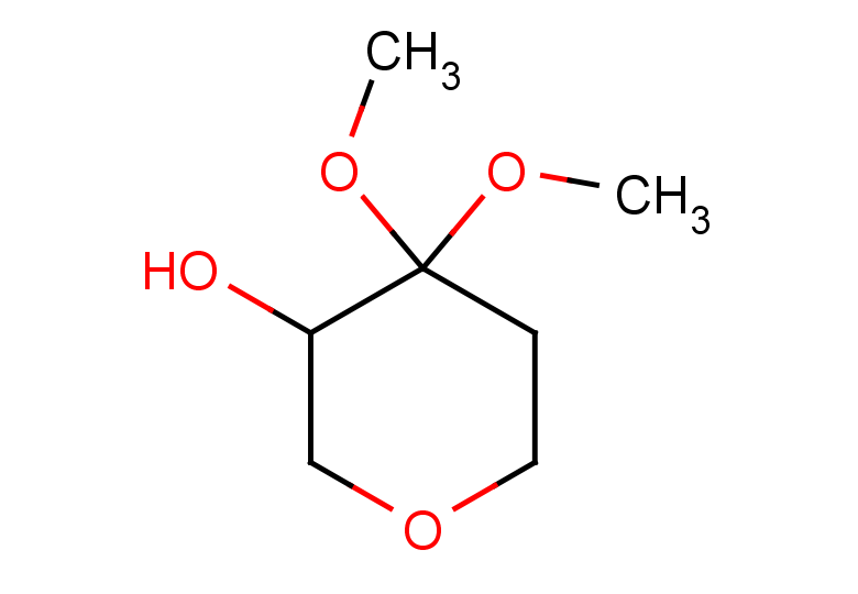 4,4-dimethoxyoxan-3-ol