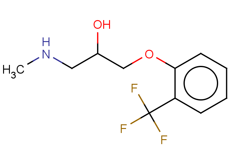 {2-hydroxy-3-[2-(trifluoromethyl)phenoxy]propyl}(methyl)amine