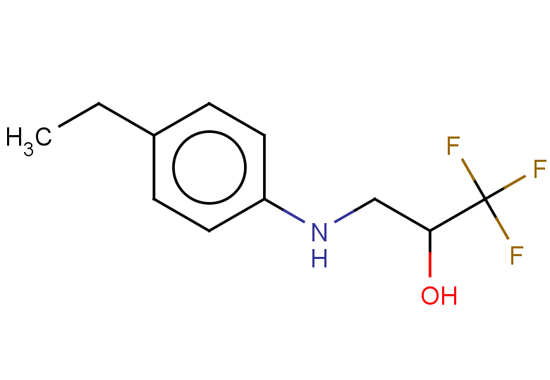 3-[(4-ethylphenyl)amino]-1,1,1-trifluoropropan-2-ol