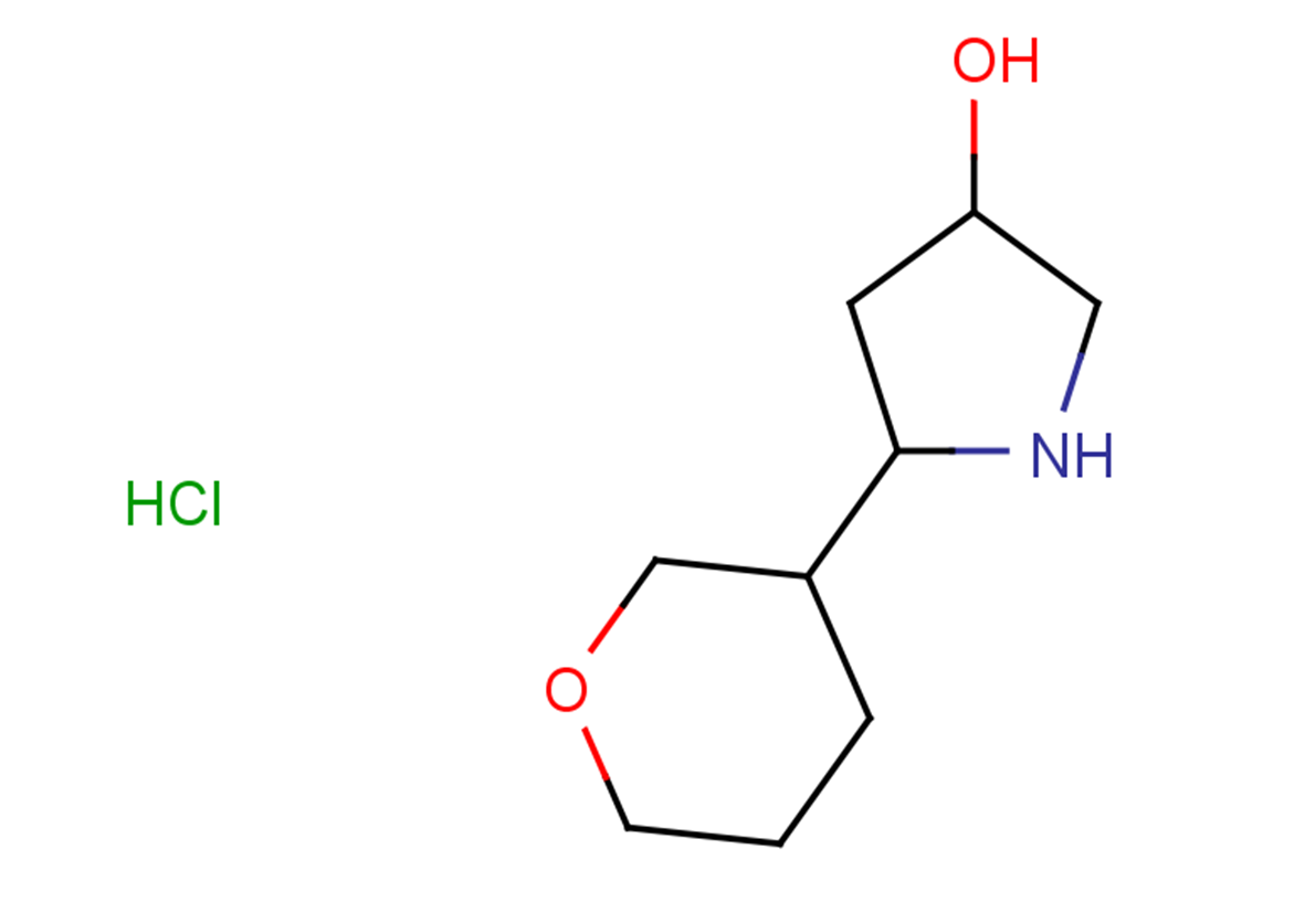 5-(oxan-3-yl)pyrrolidin-3-ol hydrochloride