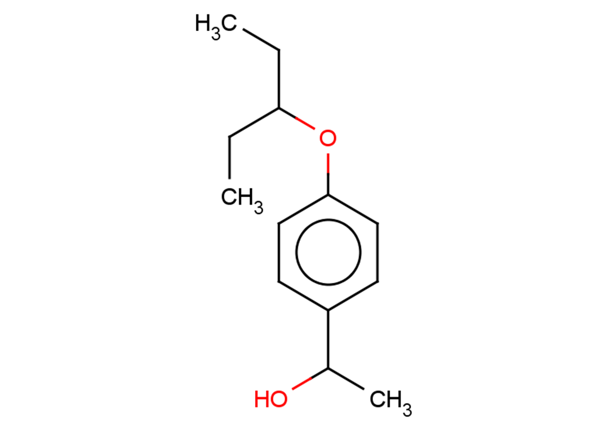 1-[4-(pentan-3-yloxy)phenyl]ethan-1-ol
