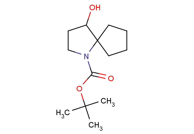 tert-butyl 4-hydroxy-1-azaspiro[4.4]nonane-1-carboxylate