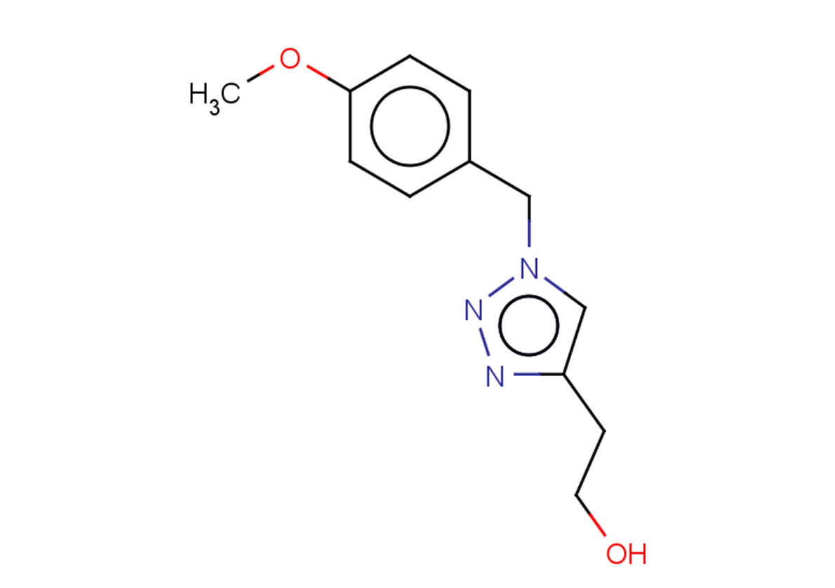 2-{1-[(4-methoxyphenyl)methyl]-1H-1,2,3-triazol-4-yl}ethan-1-ol