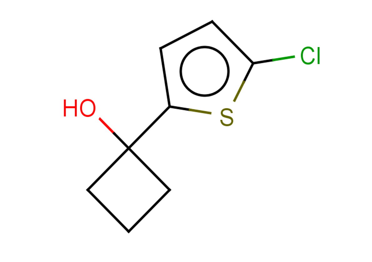 1-(5-chlorothiophen-2-yl)cyclobutan-1-ol