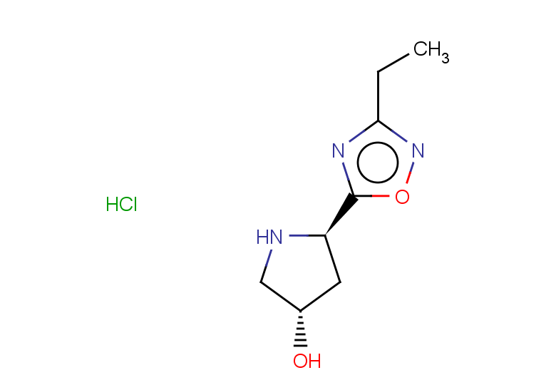 (3S,5R)-5-(3-ethyl-1,2,4-oxadiazol-5-yl)pyrrolidin-3-ol hydrochloride