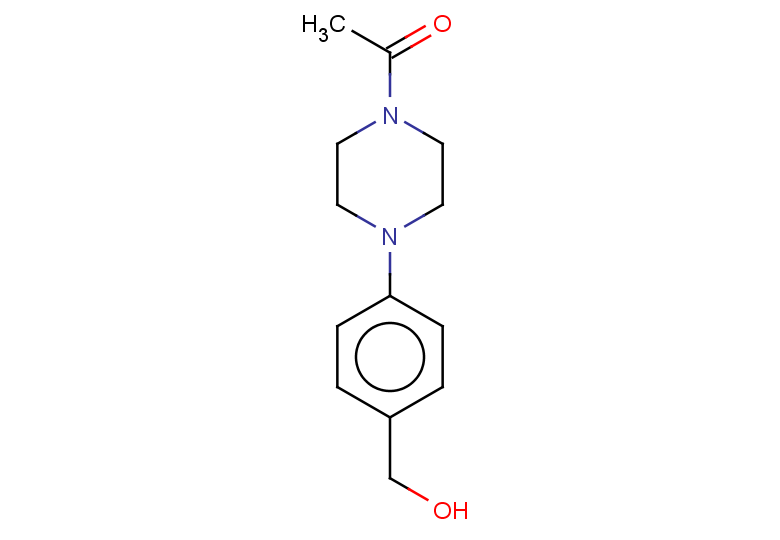 1-{4-[4-(hydroxymethyl)phenyl]piperazin-1-yl}ethan-1-one