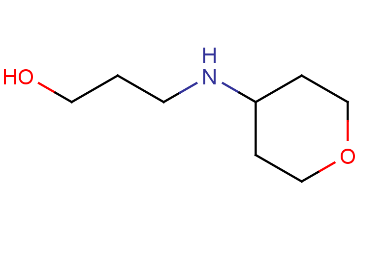 3-[(oxan-4-yl)amino]propan-1-ol