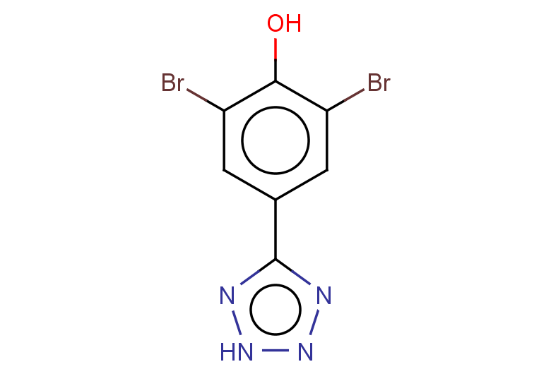 2,6-dibromo-4-(2H-1,2,3,4-tetrazol-5-yl)phenol