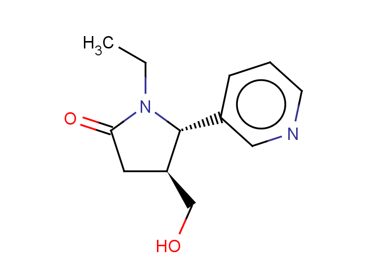 rac-(4R,5R)-1-ethyl-4-(hydroxymethyl)-5-(pyridin-3-yl)pyrrolidin-2-one