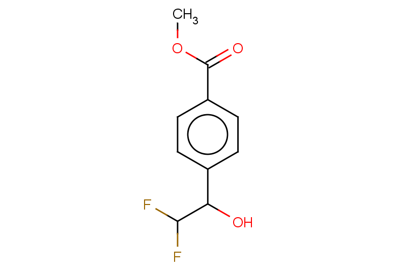 methyl 4-(2,2-difluoro-1-hydroxyethyl)benzoate