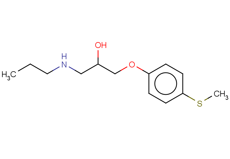 1-[4-(methylsulfanyl)phenoxy]-3-(propylamino)propan-2-ol