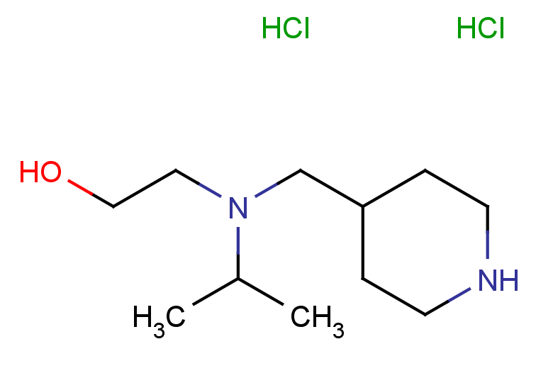 2-{[(piperidin-4-yl)methyl](propan-2-yl)amino}ethan-1-ol dihydrochloride