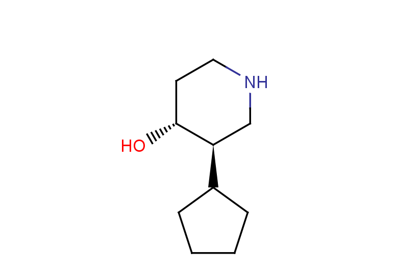 rac-(3R,4R)-3-cyclopentylpiperidin-4-ol, trans
