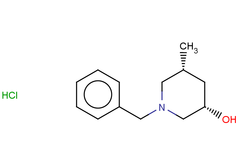 rac-(3R,5S)-1-benzyl-5-methylpiperidin-3-ol hydrochloride, cis