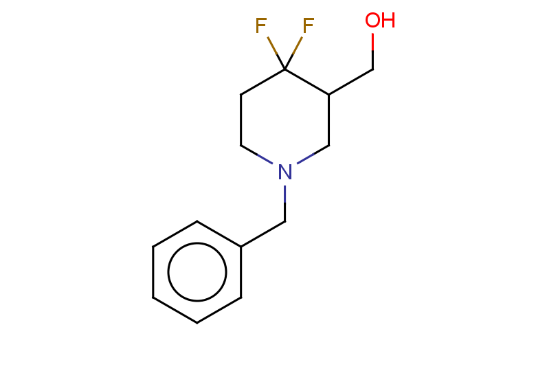 (1-benzyl-4,4-difluoropiperidin-3-yl)methanol