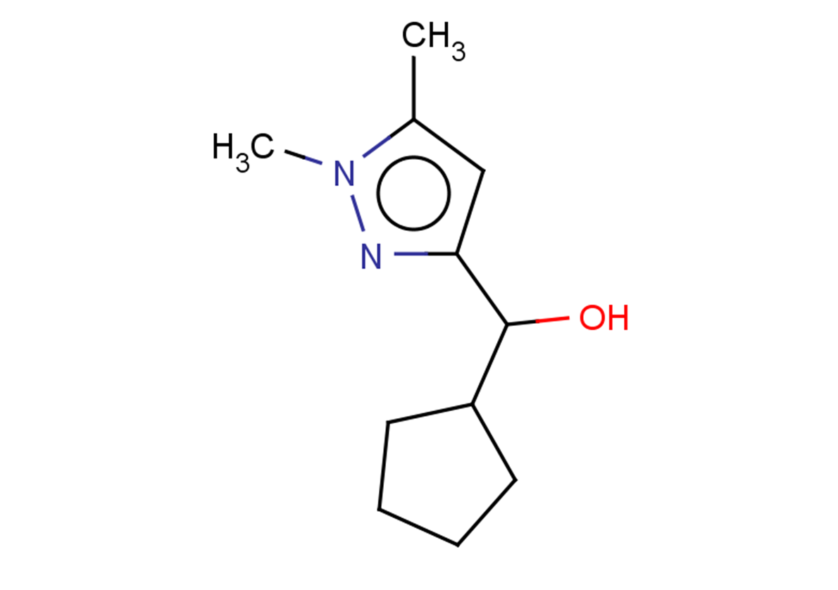 cyclopentyl(1,5-dimethyl-1H-pyrazol-3-yl)methanol