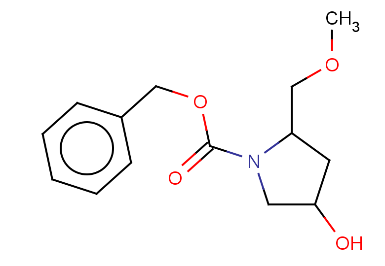 benzyl 4-hydroxy-2-(methoxymethyl)pyrrolidine-1-carboxylate