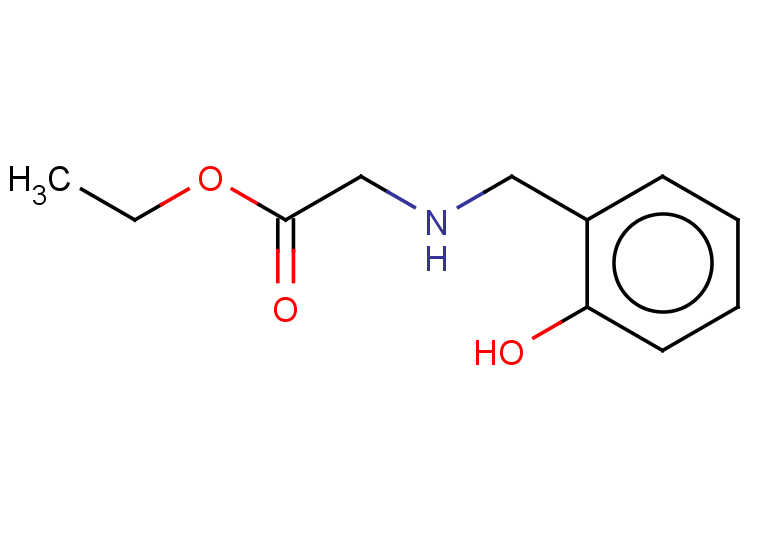 ethyl 2-{[(2-hydroxyphenyl)methyl]amino}acetate