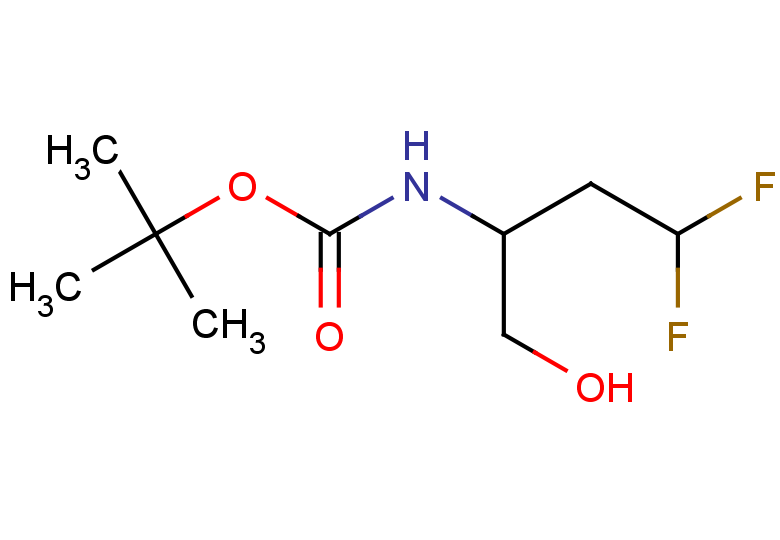 tert-butyl N-(4,4-difluoro-1-hydroxybutan-2-yl)carbamate