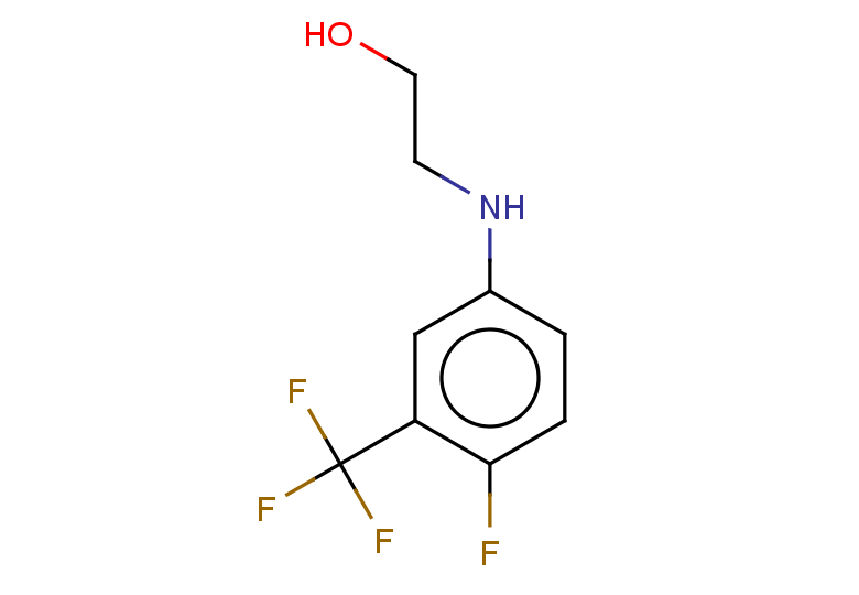 2-{[4-fluoro-3-(trifluoromethyl)phenyl]amino}ethan-1-ol