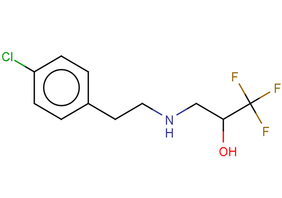 3-{[2-(4-chlorophenyl)ethyl]amino}-1,1,1-trifluoropropan-2-ol
