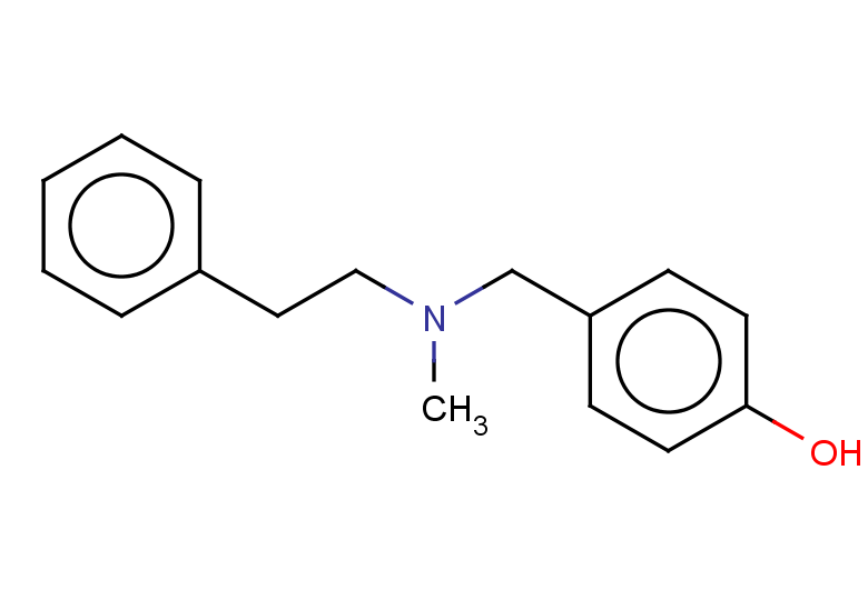 4-{[methyl(2-phenylethyl)amino]methyl}phenol