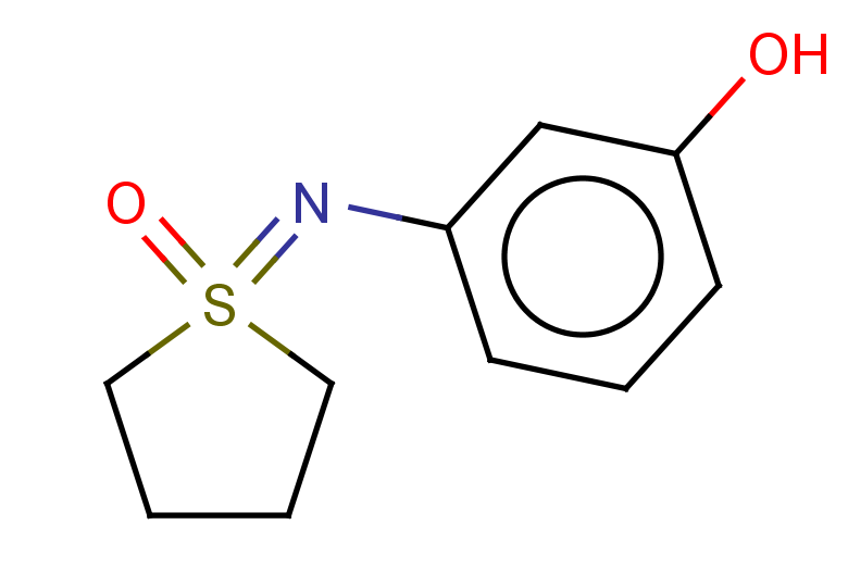 1-[(3-hydroxyphenyl)imino]-1lambda6-thiolan-1-one