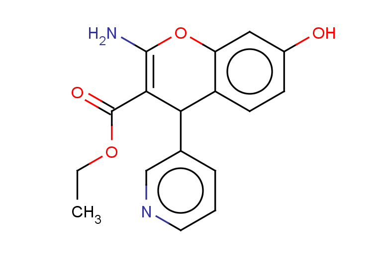 ethyl 2-amino-7-hydroxy-4-(pyridin-3-yl)-4H-chromene-3-carboxylate