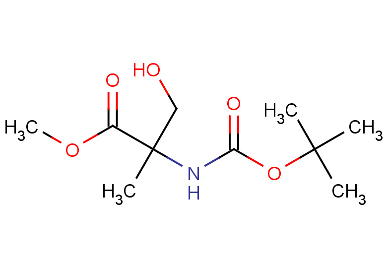 methyl 2-{[(tert-butoxy)carbonyl]amino}-3-hydroxy-2-methylpropanoate
