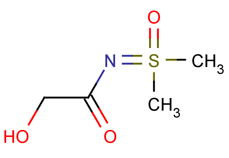 N-[dimethyl(oxo)-lambda6-sulfanylidene]-2-hydroxyacetamide