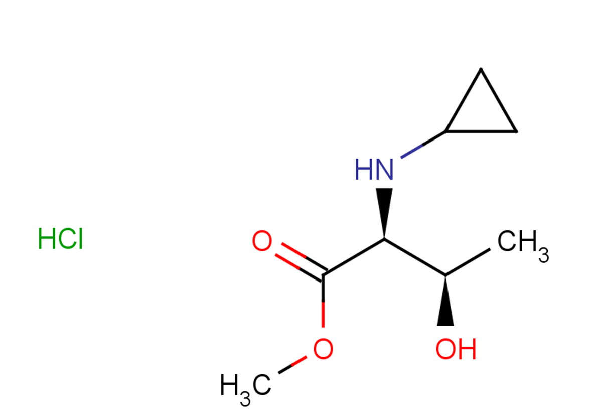 methyl (2S,3R)-2-(cyclopropylamino)-3-hydroxybutanoate hydrochloride