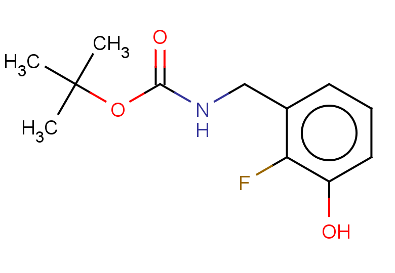 tert-butyl N-[(2-fluoro-3-hydroxyphenyl)methyl]carbamate