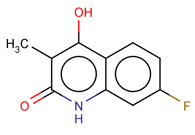 7-fluoro-4-hydroxy-3-methyl-1,2-dihydroquinolin-2-one