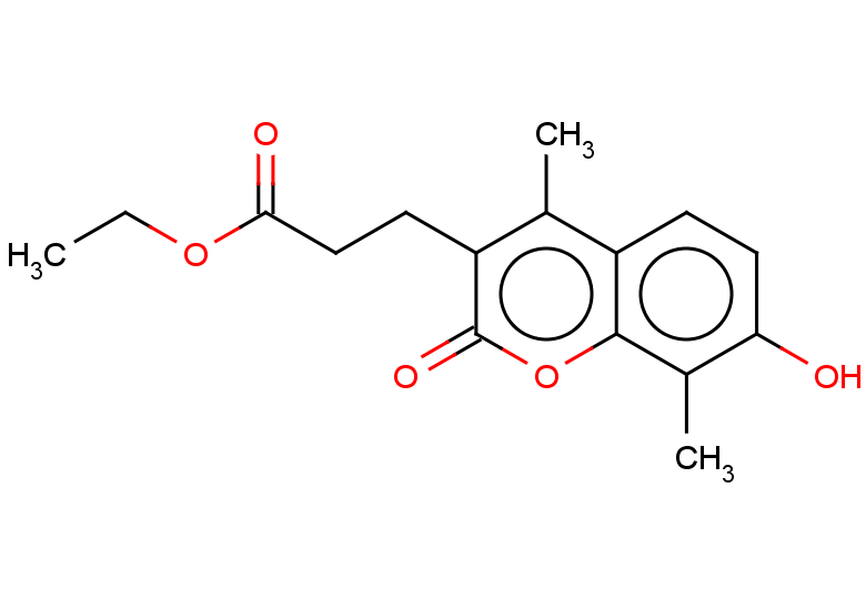 ethyl 3-(7-hydroxy-4,8-dimethyl-2-oxo-2H-chromen-3-yl)propanoate