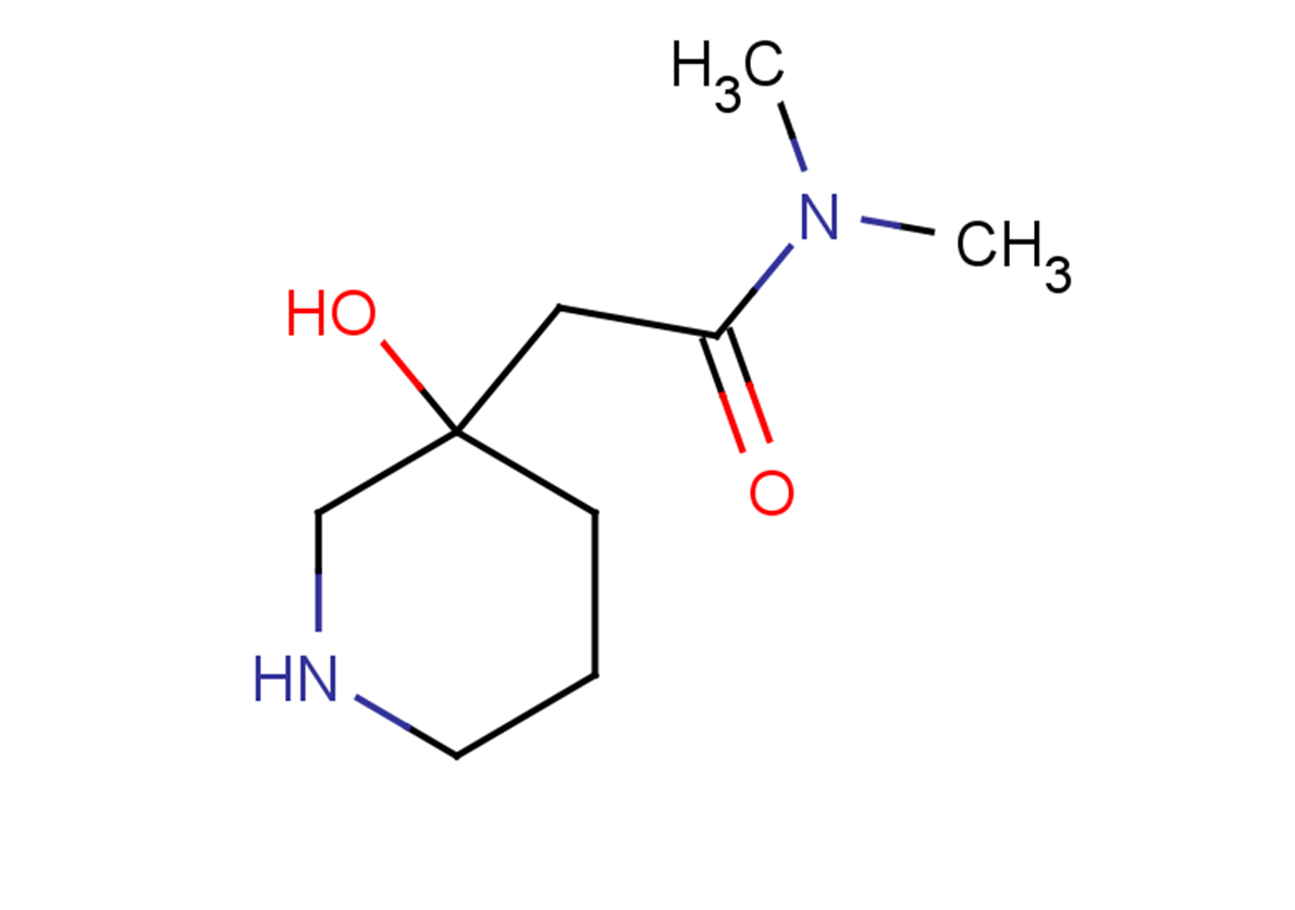 2-(3-hydroxypiperidin-3-yl)-N,N-dimethylacetamide