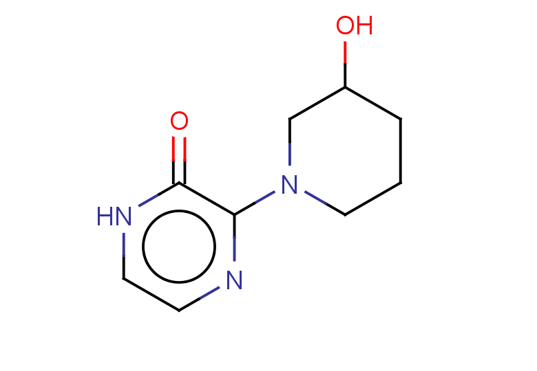 3-(3-hydroxypiperidin-1-yl)-1,2-dihydropyrazin-2-one