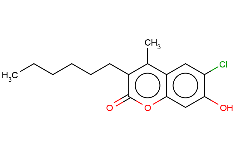 6-chloro-3-hexyl-7-hydroxy-4-methyl-2H-chromen-2-one