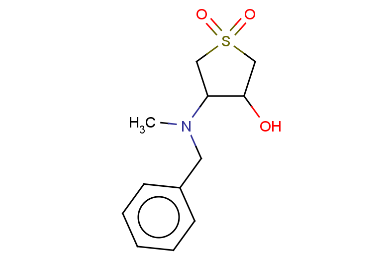 3-[benzyl(methyl)amino]-4-hydroxy-1lambda6-thiolane-1,1-dione