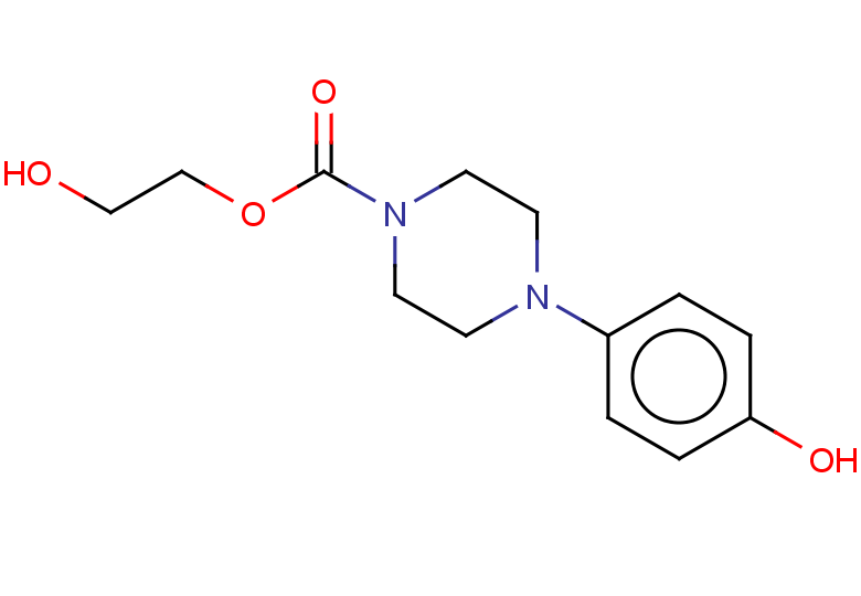 2-hydroxyethyl 4-(4-hydroxyphenyl)piperazine-1-carboxylate