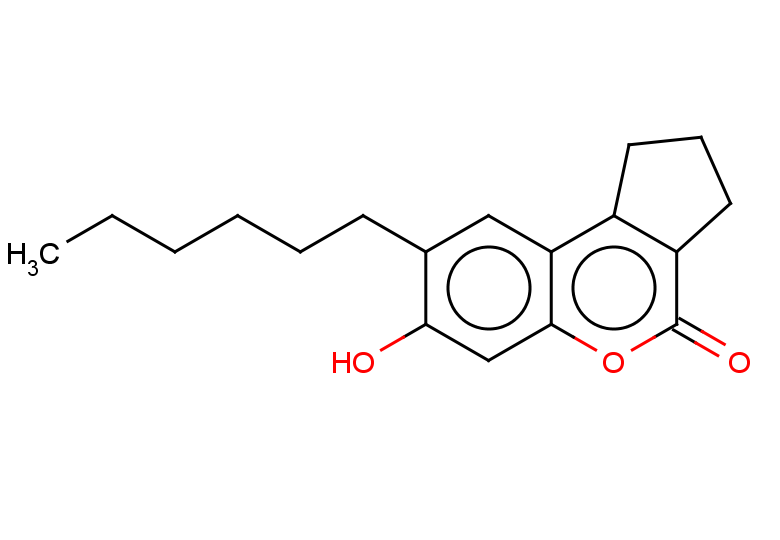 8-hexyl-7-hydroxy-1H,2H,3H,4H-cyclopenta[c]chromen-4-one