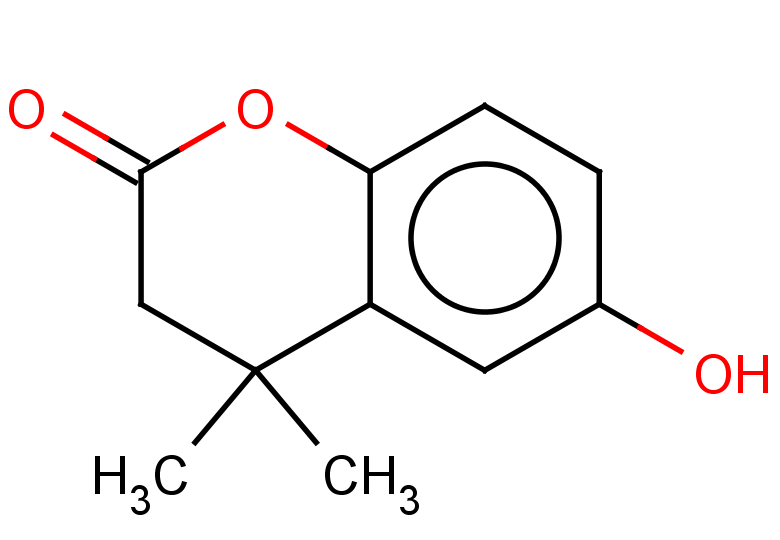6-hydroxy-4,4-dimethyl-3,4-dihydro-2H-1-benzopyran-2-one