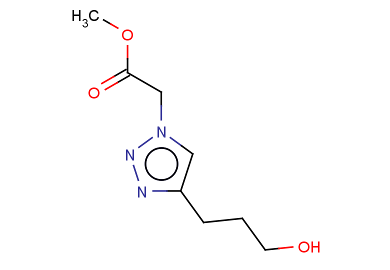 methyl 2-[4-(3-hydroxypropyl)-1H-1,2,3-triazol-1-yl]acetate