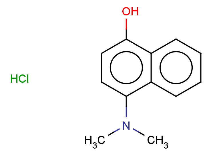 4-(dimethylamino)naphthalen-1-ol hydrochloride
