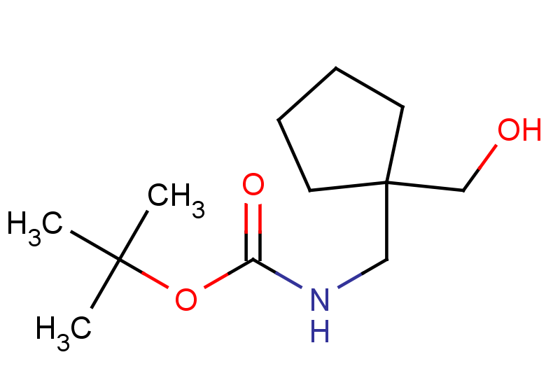 tert-butyl N-{[1-(hydroxymethyl)cyclopentyl]methyl}carbamate