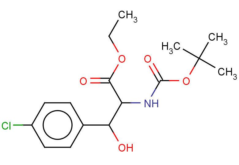 ethyl 2-{[(tert-butoxy)carbonyl]amino}-3-(4-chlorophenyl)-3-hydroxypropanoate