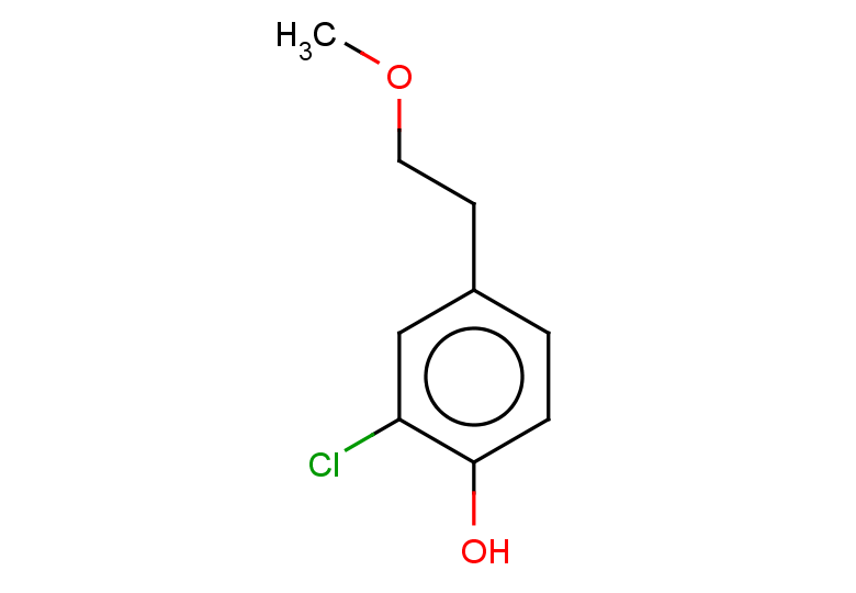 2-chloro-4-(2-methoxyethyl)phenol